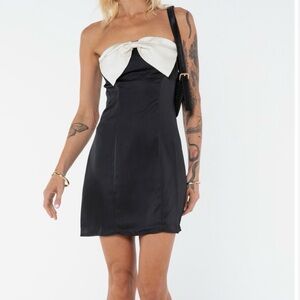 Princess Polly Black and White Mini Dress